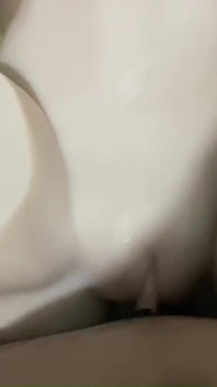 Beautiful 18 Year Old Colombian Girl Takes a Shower in the Bathroom and Ends up Fucking