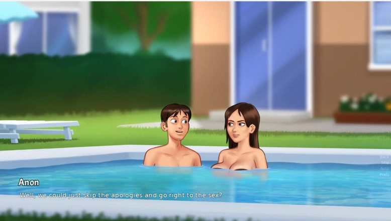 XXX Games Bunk: Saga de vară - scene de futai la piscină cu Jenny