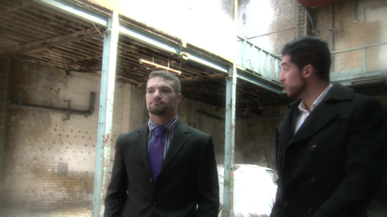 Macho Guys: Antonio Garcia &amp; Matt Brookes, sex in the office is always...