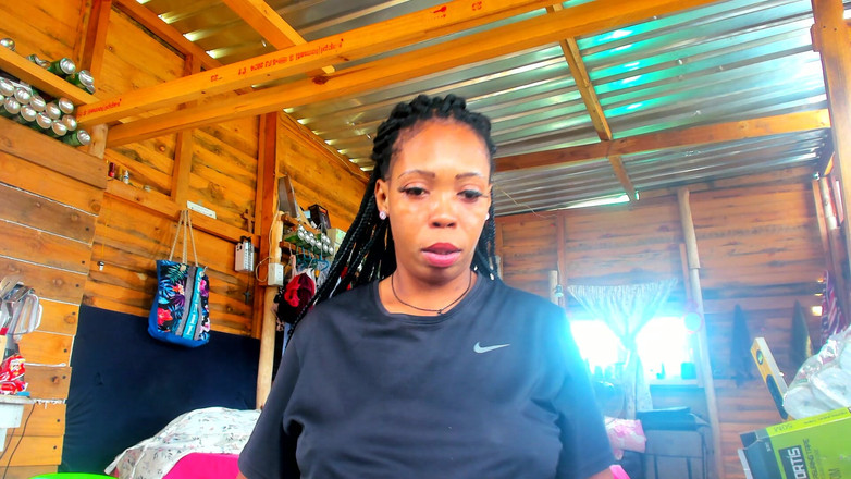 AnalEbony: Faust kämpft mit meinem dicken arsch während einer intensiven WICHsanleitung