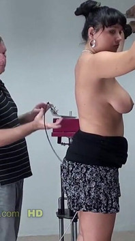 Yvonne Spanking Machine - Bare Back Whipping