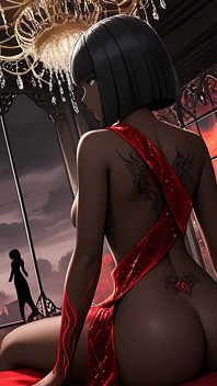 Storm Queen Claws Down Her Lover’s Back