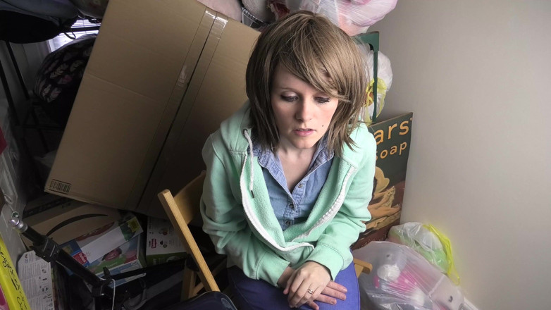Sydney Harwin: Slut made to strip in store room