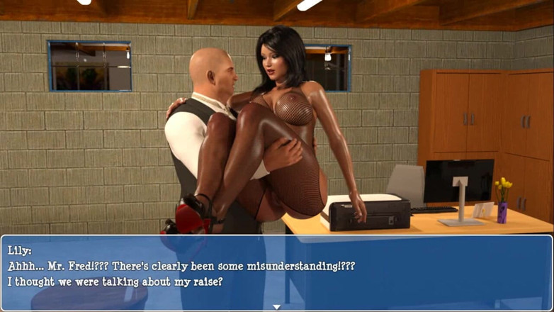 Dirty GamesXxX: Lily of the valley: housewife and a filthy stripper
