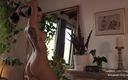Effy Loweell studio: Colombian Brunette with a Perfect Body Strips Sensually While Dancing...
