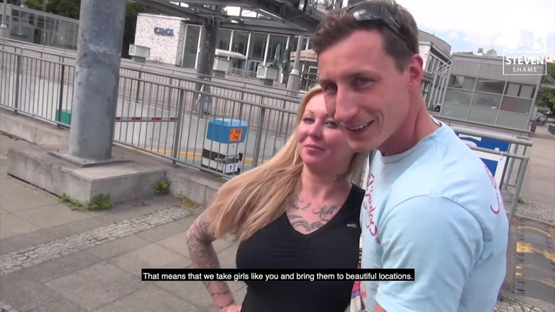 Steven Shame: Fuck my big boobs stepdaddy!! Blonde MILF gets dicked down...