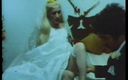Vintage megastore: Vintage Bride in Sexy White Stockings Fucked by a Horny...