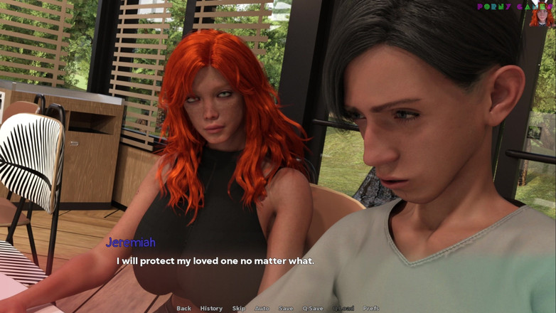 Porny Games: 命运不会通过提高phallus将我们分开 - 与出轨红发女郎的监狱性爱，假阳具男人再次罢工，在树林上做爱17