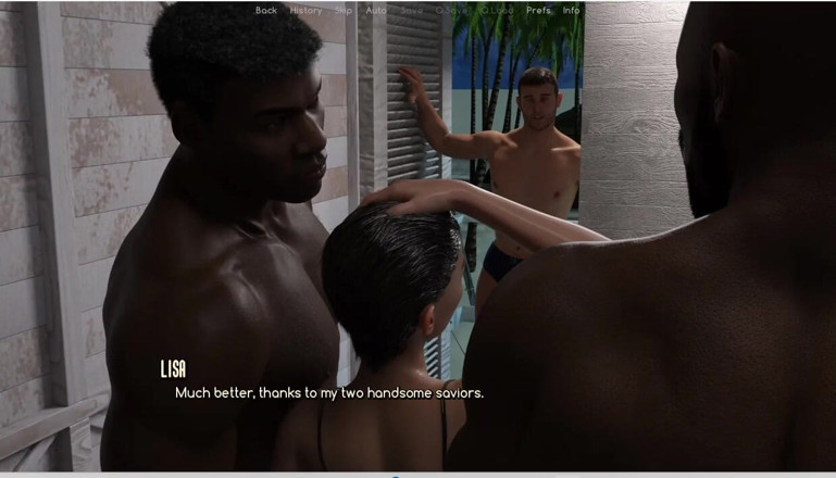 XXX Games Bunk: Ein lebenswertes Leben - Gameplay - Rollenspiel - Ehefrau fickt rettungsschwimmerin am Strand...
