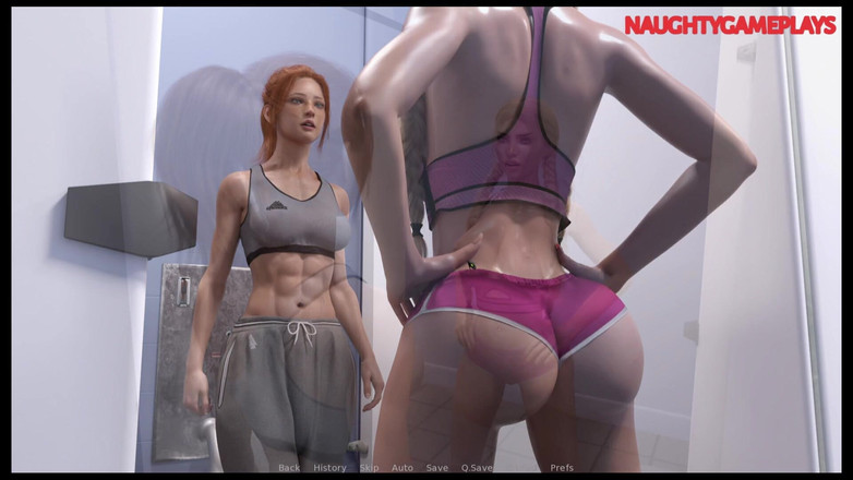 Naughty gameplays trans: Pembiak baka MILF oleh Serge3dx (permainan panjang penuh) Permainan Transeksual Futanari...