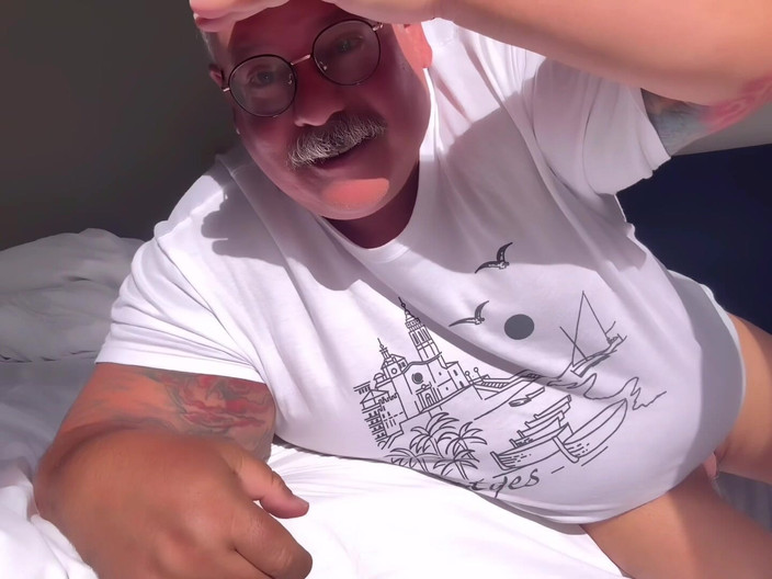 Hand-Free-Daddy-Chub: O oră Pentru Sex În Fundal În Timp Ce Faci Sex Cu...