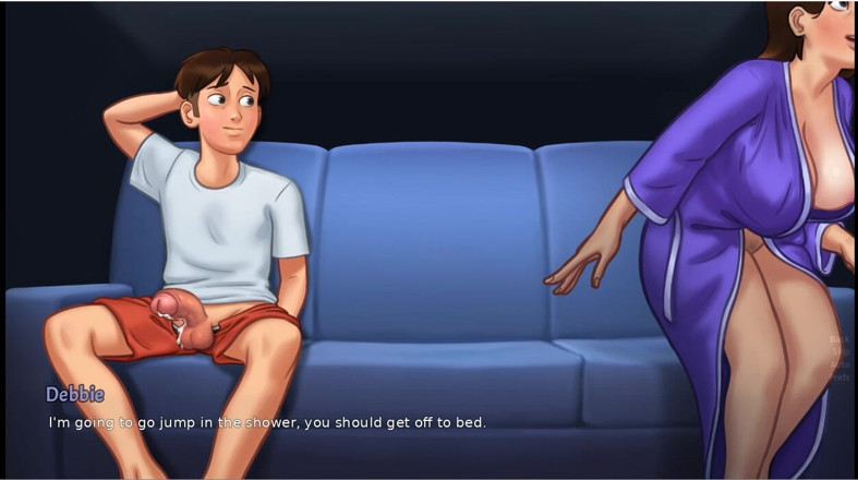 XXX Games Bunk: Summertime saga - gameplay - Rollenspiel - Debbie Duschszenen und gegenseitige masturbation