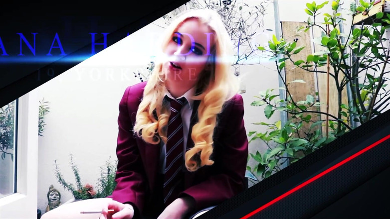 British Teens: British 18-year-old sucks a fans cock &amp; eats cum