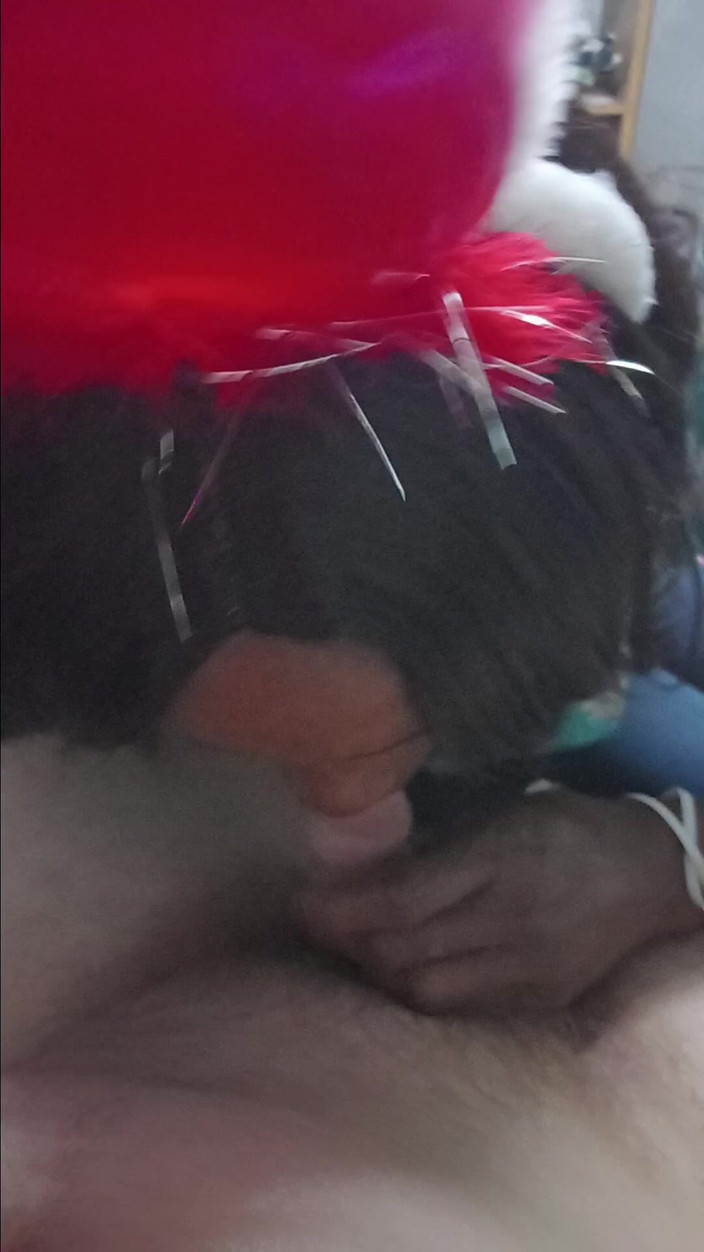 hothouse18xxx: La principessa nera succhia un piccolo cazzo nero