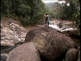 Latina Bang: Sexy Spanish babe gets her butt fucked by the river,...