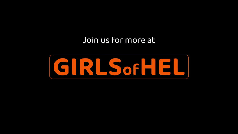 Girls of Hel: Ticklish Girl Tied up and Made to Cum - She Struggles...