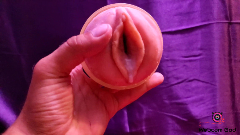 Arthur Eden aka Webcam God: Fleshlight, ep.2 - creampie (4K)