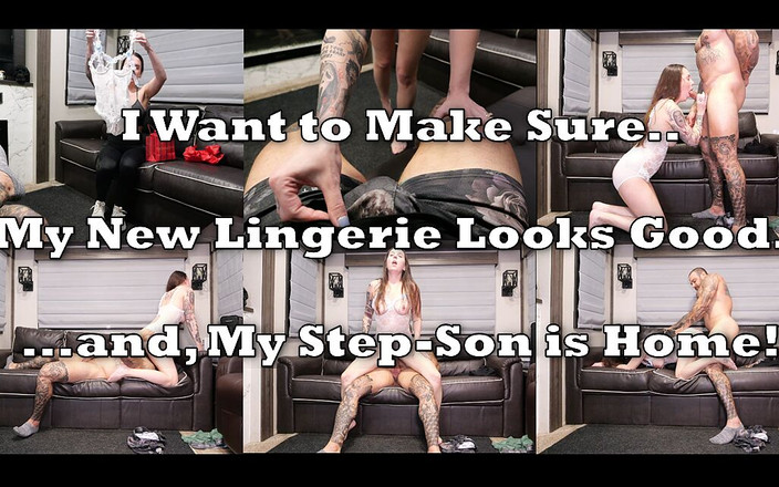 xNatashaGrey: Testování mého nového prádla na mém nevlastním synovi