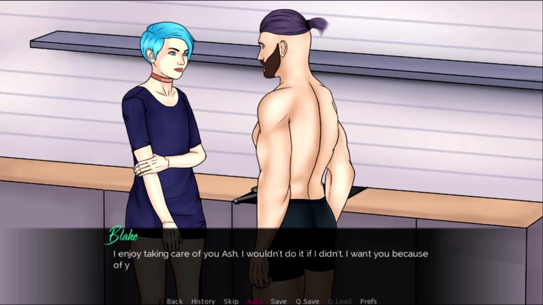 Trans Liberation: Ham muốn của SissyBoy # 3 - Ash thổi kèn cho Blake, Ash...