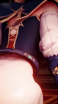 Genshin Impact Jean Uses Her Big Ass to Do a Yoga Pants Buttjob - Assjob Twerk 3D 60 Fps POV