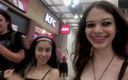 Dollscult: Double cum walk at the mall after a huge double...