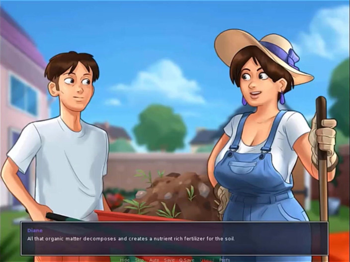 Cartoon Play: Summertime saga teil 23 - hart im hauptbüro