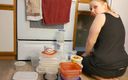 Sin Spice by Sophia Sinclair and Jasper Spice: StepMommy Buttcrack Exposed Organizing the Tupperware