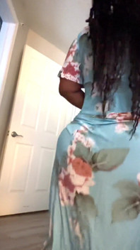 Quicky with a Thick Black Booty in Sundress