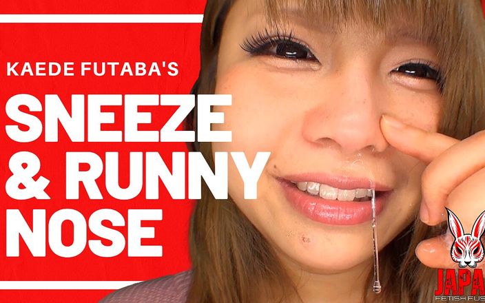 Japan Fetish Fusion: Kaede Futaba&amp;#039;s Nose Observation - Sneeze and Runny Nose