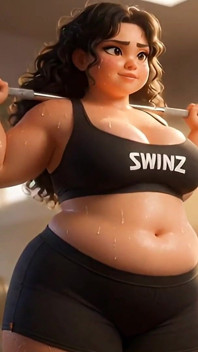 통통한 것에서 무시당하는 매력적인 자지 애타게 Ep2 첫 체육관 데이 및 괴롭히는 시작