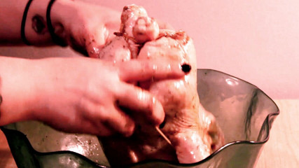 Campsissyboi: Meat massage meat on spit meat in my mouth