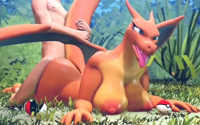 Velvixian 3 Furry: Charizard in Submission