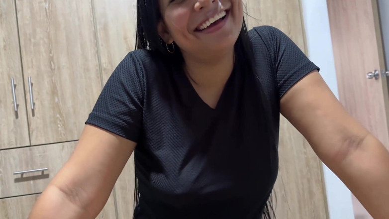 EMY_AND_JONH: Stepsister Asks Me to Record Her Exercises for Tiktok and...