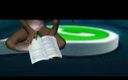 Cartoon sex world: Black Boy College Sex in the Book Masturbation Video