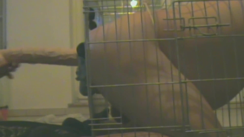 No limit cbt slave: Hamba dalam sangkar mendapat dubur digunakan