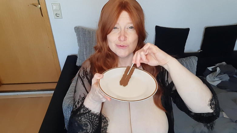 Curly_Dreams: Postříkejte na čokoládové lízátko