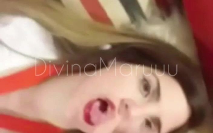 DivinaMaruuu: Divinamaruuu - Homemade Video Giving Her Ass and Swallowing All the...
