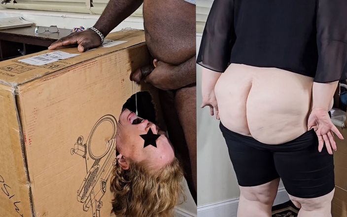 Big ass BBW MILF: The wife decided to make her own gloryhole from a...