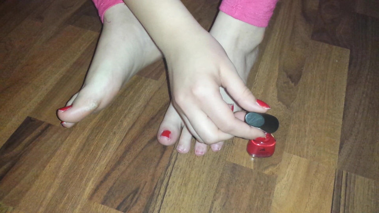 Caralia Deluxe: Pintar pies