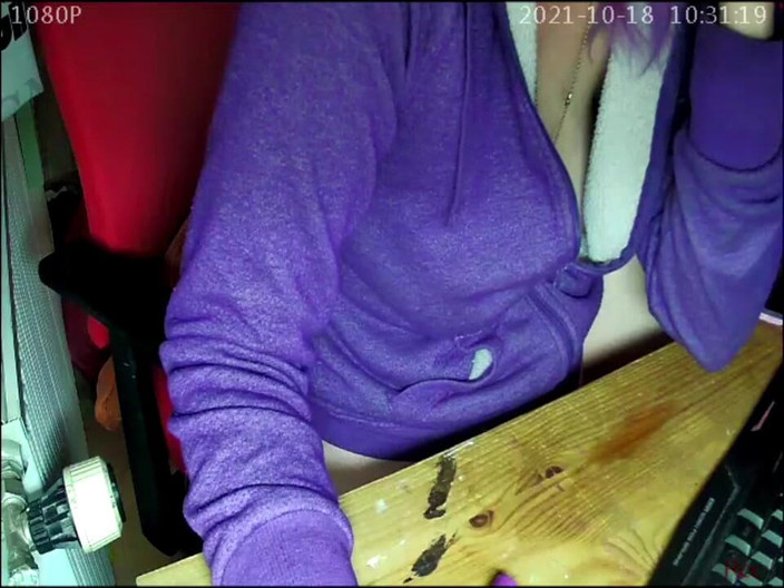 KittieNoOne: Masturbating on Secret Cam