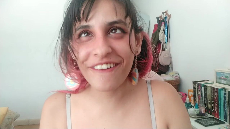 Ms Candy Bunny: Silly Bimbo Slut Steals Your Cum! - Ahegao &amp; Spit