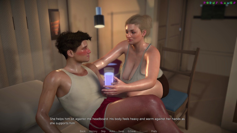Porny Games: Friendly Housewife by White Foam - Busty Stepmom Takes Good Care...