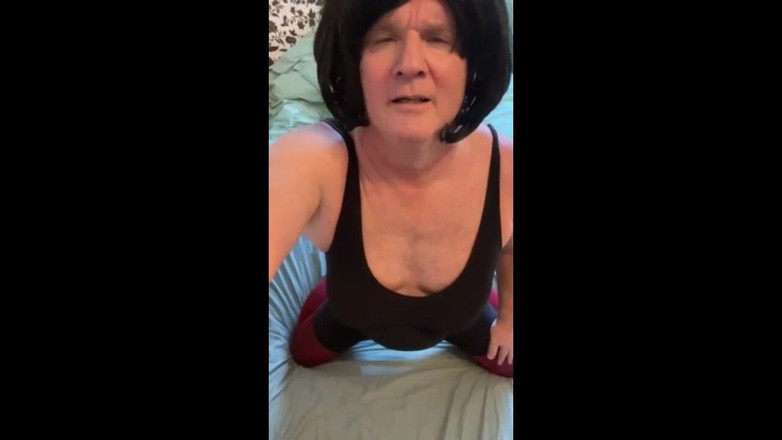 Nylon-Lottchen: बाइकर बॉडी पेंटीहोज रेड