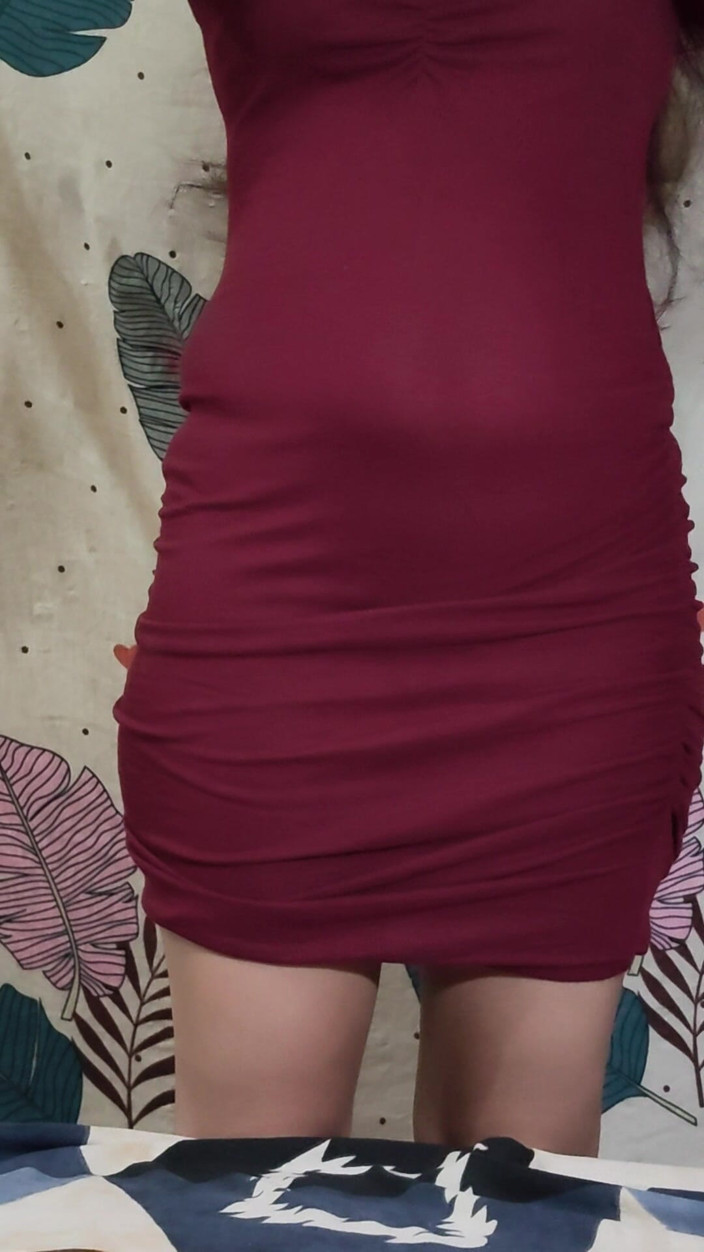 Sunnylesbians: Red Dress See My Bhabhi Sunni Indian Housewife Hot Scenes
