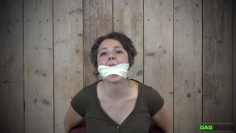 Gag Attack: Julia - Microfoam Tape Gags