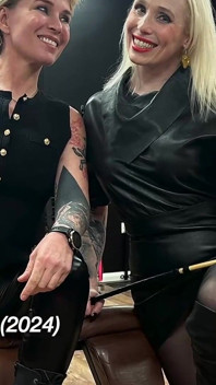 Double Domme Judicial Caning of Slave P