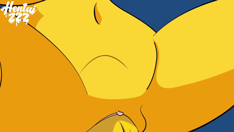 Hentai ZZZ: Homer a Marge kreslené porno video