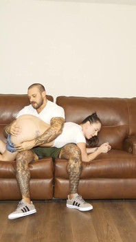 Spanking Session with My Stepdad