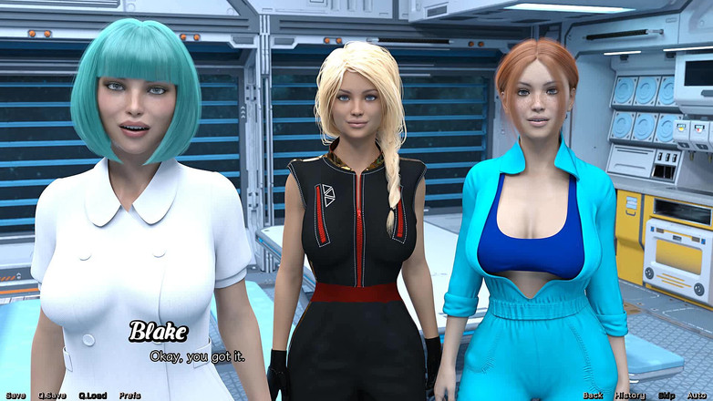 Dirty GamesXxX: Stranded In Space: möt flickorna. Ep.2