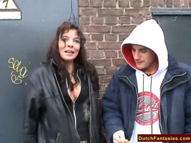 Dutch Fantasies: Brunette milf gets her wet pussy fucked and fingered